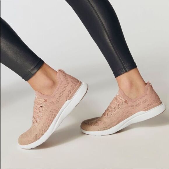 APL Women's TechLoom Breeze Sneakers Rose Dust - Picture 1 of 10